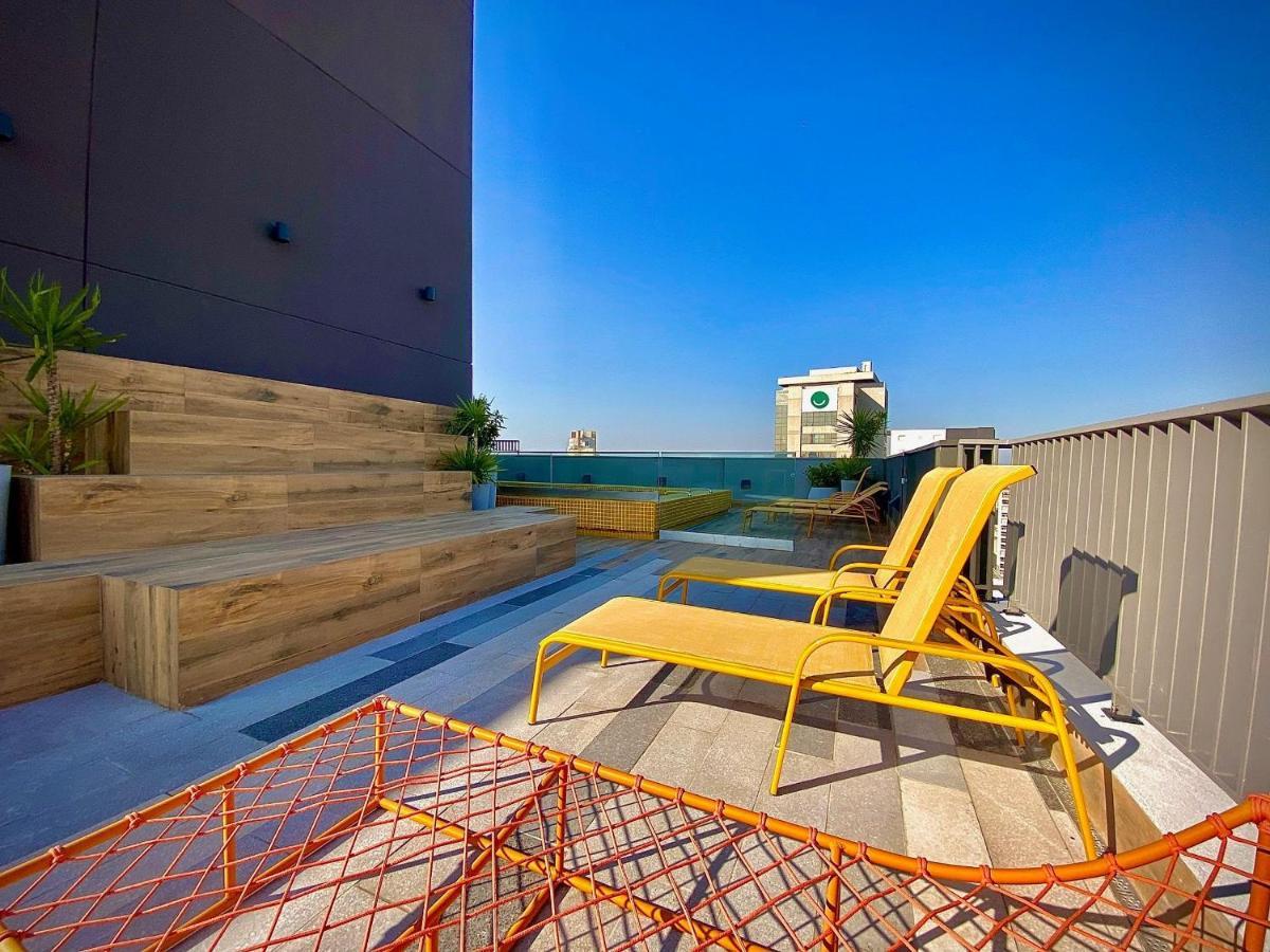 Oasis Urbano: Studio Deslumbrante Com Piscina Na Cobertura By Dabra House- Vn 03 São Paulo Eksteriør billede